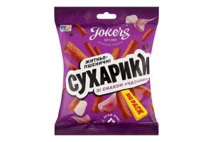 Сухарики житньо-пшеничні Часник Big pack Jokers м/у 100г