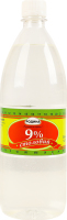 Раствор кислоты уксусной 9% столовый пищевой Родина п/бут 1л
