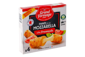 Закуска сирна GrandFermage Моцарела поПрован в пан