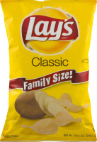 Lay's Classic Potato Chips Family Size