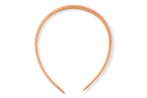 Обруч однотонна тканина 12см