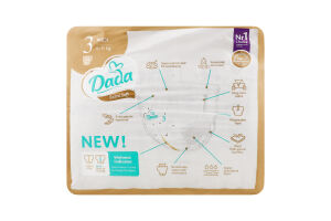 Підгузки-трусики Екстра Софт 3 Міді 6-11кг 34шт ДаДа