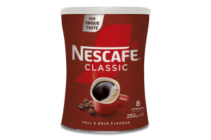 Кава розчинна гранульована Класік Nescafe з/б 250г