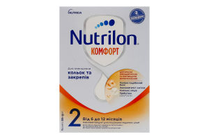 Смесь сухая для детей от 6 до 12мес Комфорт 2 Nutrilon к/у 300г