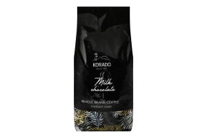 Кава Milk chocolate в зернах смажена 1кг м/у Korado