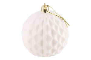 Прикраса ялинкова Куля Ажур 80мм 31984