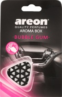 Ароматизатор д/авто Арома бокс Бабл гам 70г Ареон