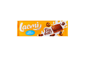 Шоколад молочный Big bite Lacmi Roshen м/у 200г