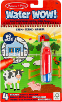 Розмальовка для дітей від 3років водна з ручкою Ферма Water wow Melissa&Doug 1шт