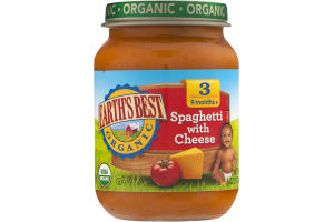 Earth's Best Organic Spaghetti with Cheese Stage 3