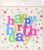 Салфетка бумажная 33х33см №WB240411005 Happy Birthday Ningbo Union Point Imp&Exp Co. Ltd 20шт