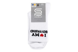 Шкарпетки Premier socks Ек ILoveMyBoyfr біл р23-25