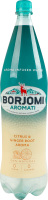 Напій безалкогольний сильногазований з ароматом цитрусових та кореню імбиру Aromati Borjomi п/пл 1л
