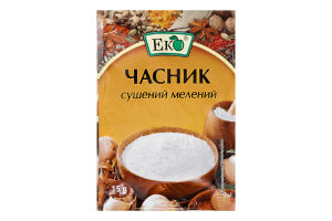Часник сушений мелений Эко м/у 15г