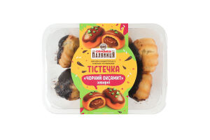 Пирожные заварные с кремом и начинками Черный бархат Сумська Паляниця лоток 8х0.035кг