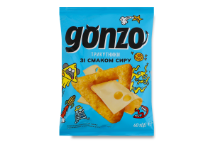 Треугольники кукурузные со вкусом сыра Gonzo м/у 40г