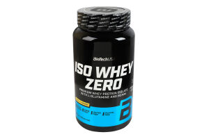 Добавка к рациону питания порошковая ароматизированная со вкусом ванили Iso whey zero BioTechUSA 908г