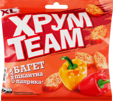 Сухарики Пікантна паприка Багет ХрумTeam м/у 90г