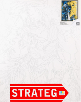 Набір д/розпису по номерах Абстракція 40*50см Стратег