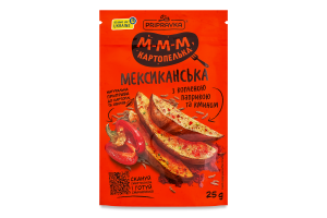 Приправа до картоплі та овочів з копченою паприкою та кмином Мексиканська Pripravka д/п 25г