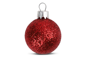 Украшение елочное Шар Блеск пласт ассорт 40мм 3835