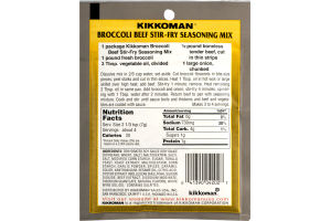 Kikkoman Broccoli-Beef Stir-Fry Seasoning Mix