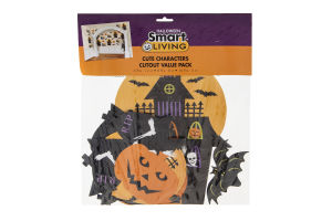 Smart Living Halloween Cute Characters Cutout Value Pack