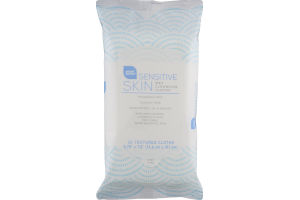 Smart Sense Sensitive Skin Wet Cleansing Cloths - 30 CT