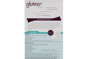 Glutino Gluten Free Pantry Yankee Cornbread