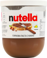 Паста ореховая с какао Nutella с/б 200г