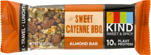STRONG & KIND Almond Protein Bar Honey Smoked BBQ