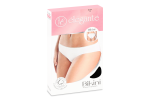 Труси жіночі Elegante 2001 bikini black M