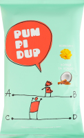 Попкорн з ароматом пряженого молока Кориця та кокос Pumpidup м/у 90г
