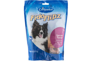 Companion FidoFlipz Dog Treats Bacon
