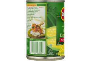 Del Monte Fresh Cut Golden Sweet Whole Kernel Corn No Salt Added