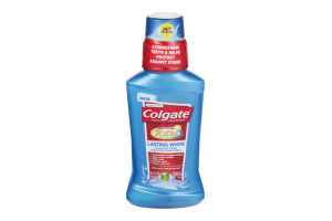 Colgate Total Lasting White Mouthwash Polar Freshmint