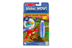 Melissa & Doug. Water WOW: Водна розмальовка з ручкою «Дінозаври»