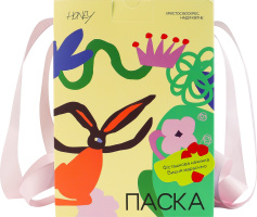 Паска з фісташковою начинкою та вишнею мараскіно Honey к/у 600г