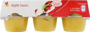Ahold Apple Sauce - 6 CT