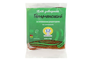 Хліб нарізний заварний Гетьманський Рома м/у 0.15кг