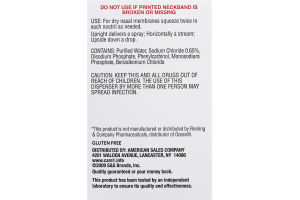 CareOne Saline Nasal Spray - 2 CT