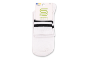 Шкарпетки Premier socks Економ вис мал білі р20-22
