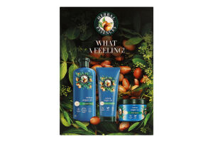 Набiр Argan Oil Шампунь 350мл+Бальзам-ополіскувач 250мл+Маска д/волосся 300мл Herbal Essences