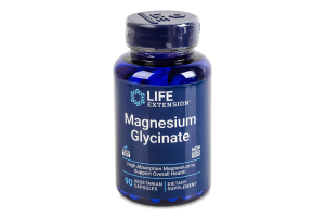 Добавка диетическая вегетарианские капсулы Глицинат магния Life Extension 90шт
