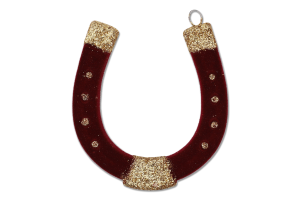 Фігурка новорічна Символ року Підкова 8,5*8,5см в асортименті КМ