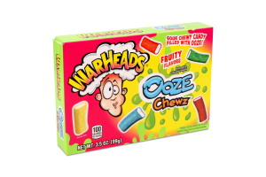Цукерки Wareheads Ooze Chewz фруктові жувальні