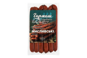Колбаски Охотничьи Гармаш п/к 1с кг