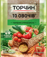 Приправа універсальна 10 овочів Торчин м/у 60г