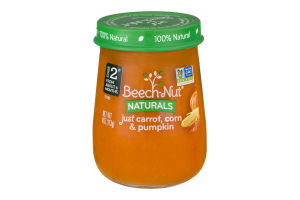 Beech-Nut Naturals Just Carrot, Corn & Pumpkin Stage 2