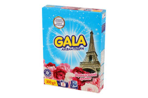 Засіб миючий синтетичний порошкоподібний Французький аромат Аква-Пудра Gala 300г